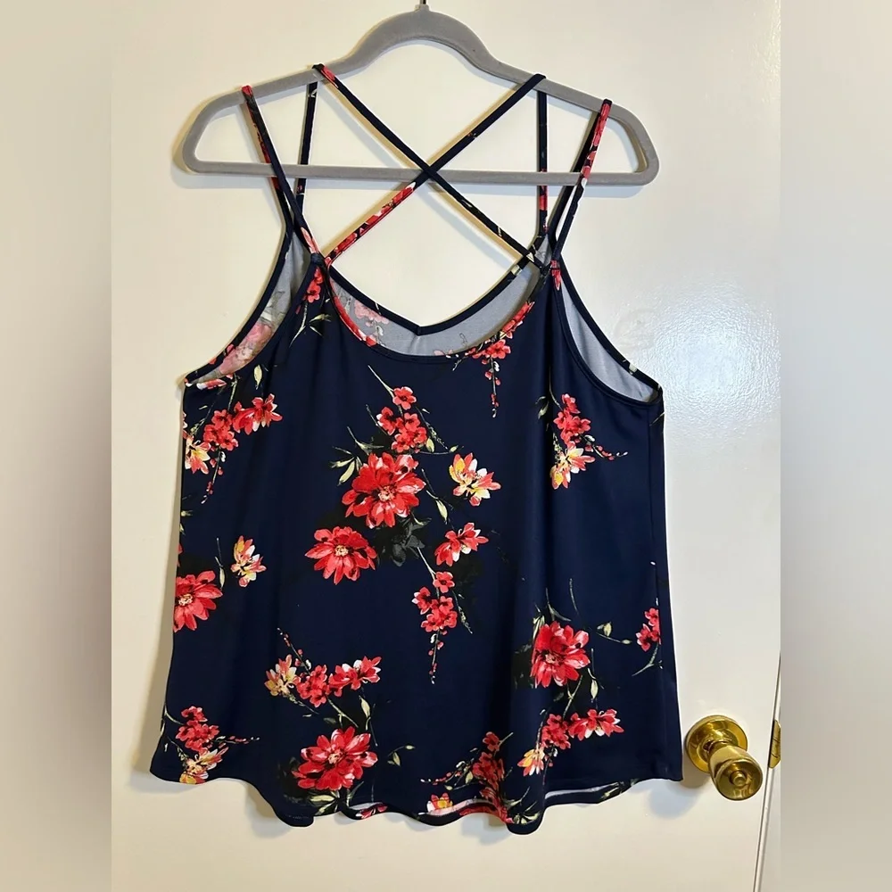 Papermoon swingy strappy floral camisole tank - Picture 5 of 5